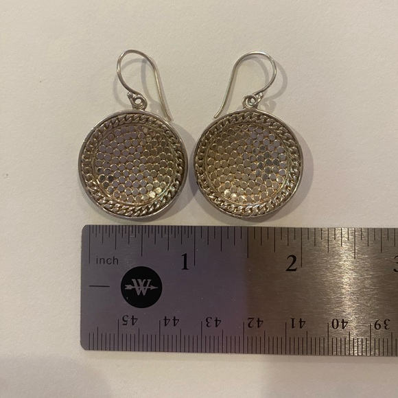 Anna Beck Concave Medallion Earrings - Picture 5 of 5